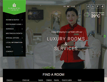 Tablet Screenshot of flower-hotel.mn